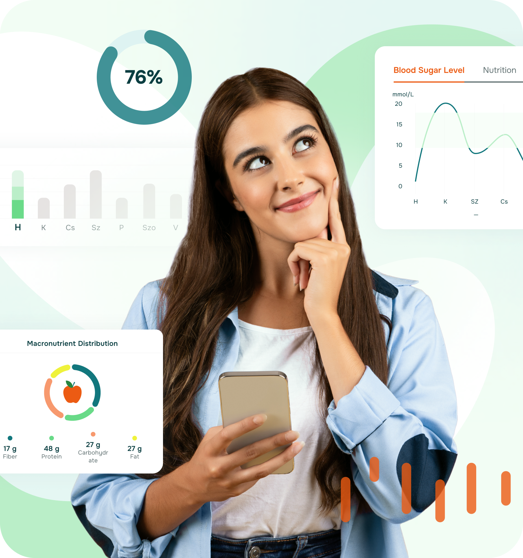 A single place to manage your diabetes with less stress image